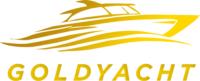 logo goldyacht złote